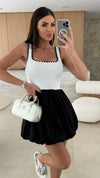 Mini φόρεμα με βολάν (drs-888)
